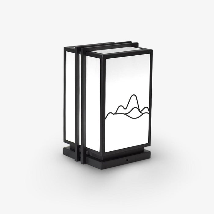 Mountain Outdoor Post Light Vakkerlight