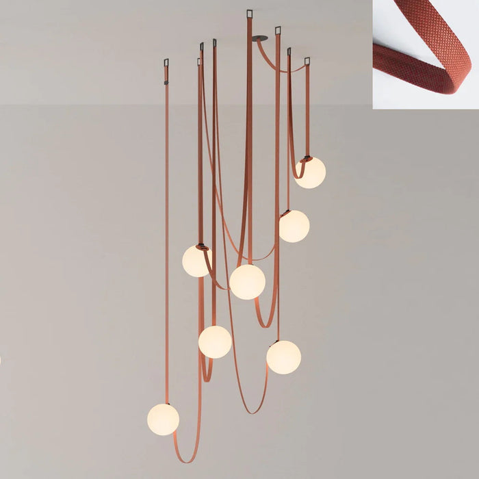 Multiple Belt Art Pendant Light Simprolos