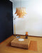 Amber Glass Leaf Chandelier Vakkerlight