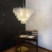 Glass Disc Iridescent Chandelier Vakkerlight