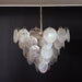 Glass Disc Iridescent Chandelier Vakkerlight