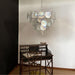 Glass Disc Iridescent Chandelier Vakkerlight