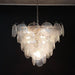 Glass Disc Iridescent Chandelier Vakkerlight