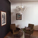 Glass Disc Iridescent Chandelier Vakkerlight