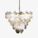 Glass Disc Iridescent Chandelier Vakkerlight