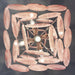 Glass Pink Disc Chandelier Vakkerlight