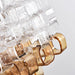 Glass Poliarte Interlocking Chandelier Vakkerlight