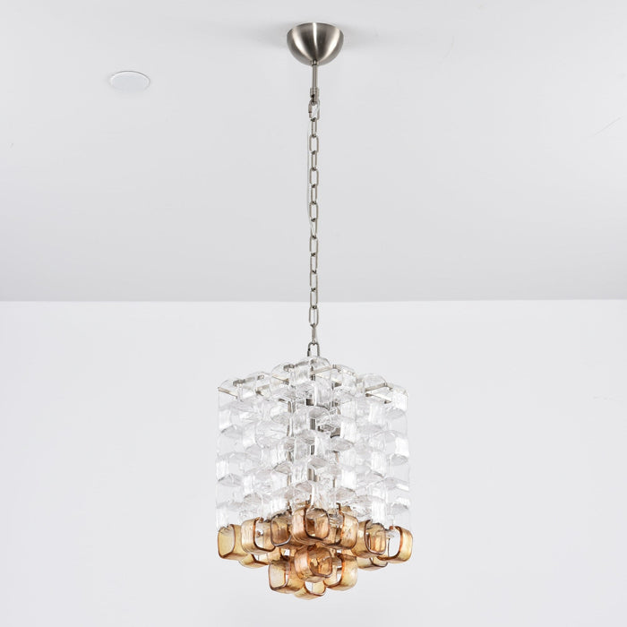 Glass Poliarte Interlocking Chandelier Vakkerlight