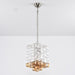 Glass Poliarte Interlocking Chandelier Vakkerlight