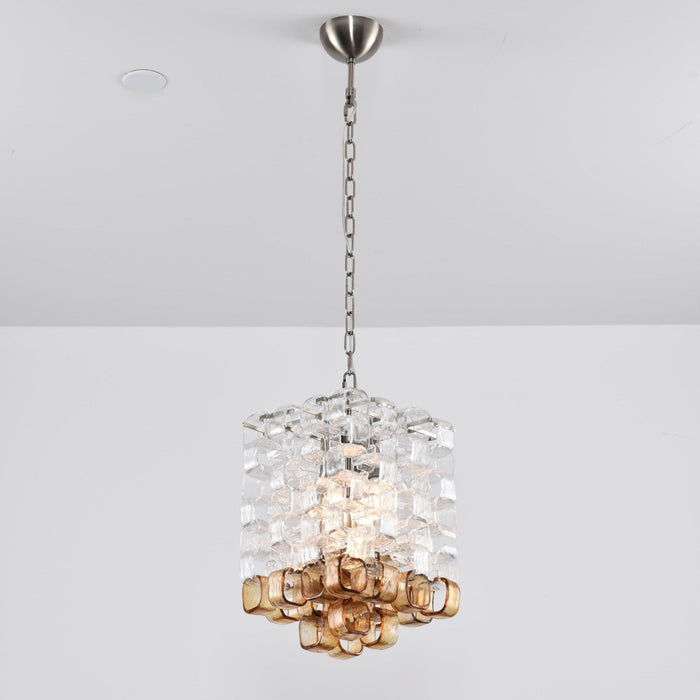 Glass Poliarte Interlocking Chandelier Vakkerlight
