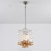 Glass Poliarte Interlocking Chandelier Vakkerlight