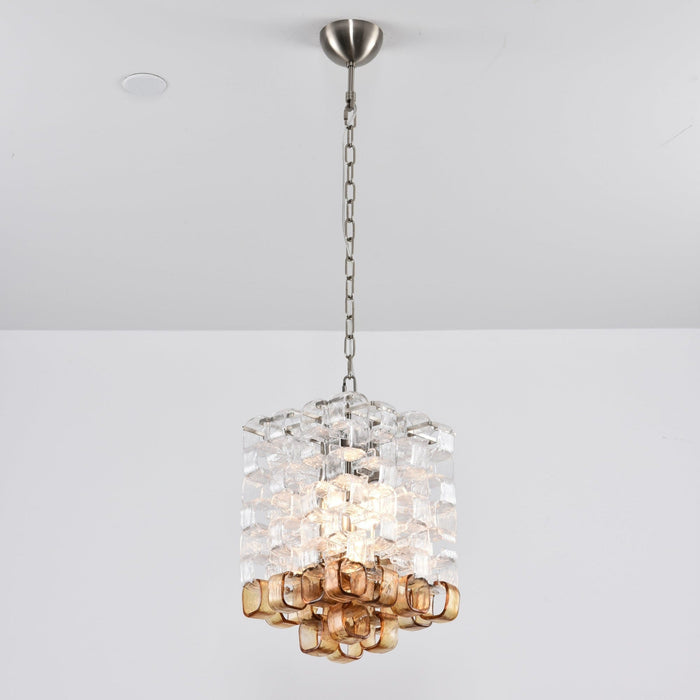Glass Poliarte Interlocking Chandelier Vakkerlight