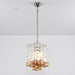Glass Poliarte Interlocking Chandelier Vakkerlight