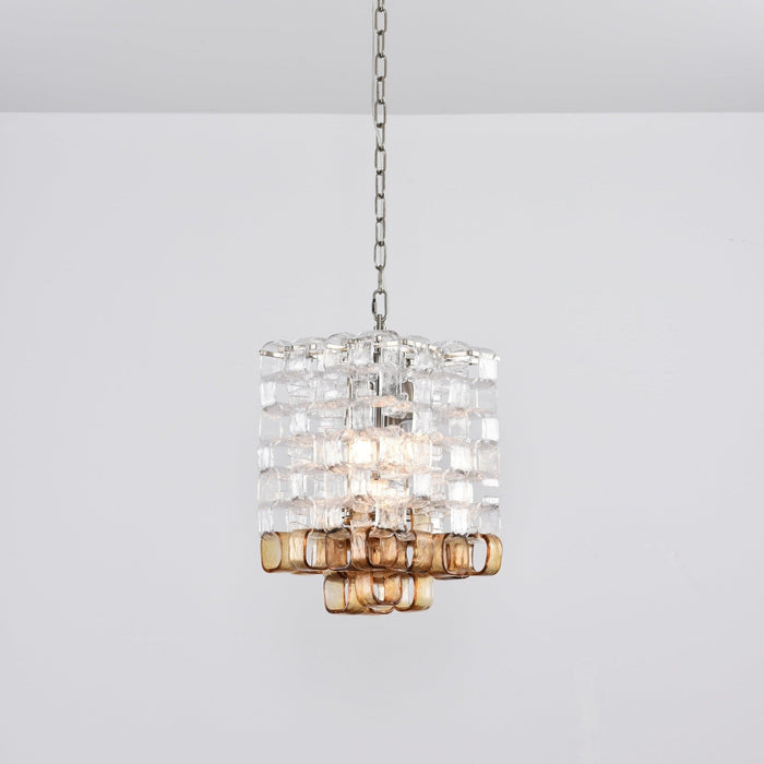 Glass Poliarte Interlocking Chandelier Vakkerlight