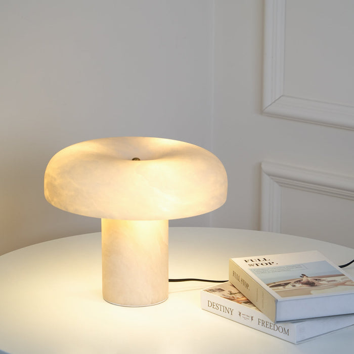 Mushroom Type Alabaster Table Lamp Vakkerlight