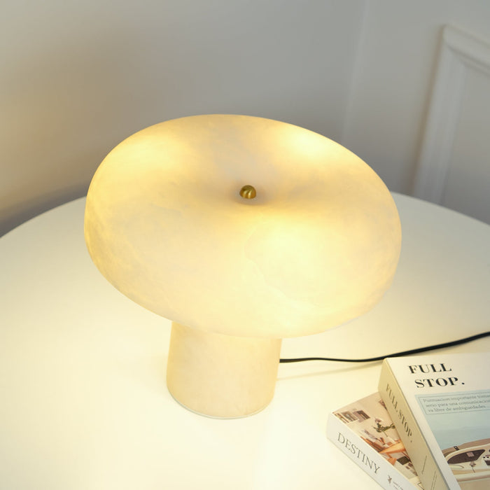 Mushroom Type Alabaster Table Lamp Vakkerlight