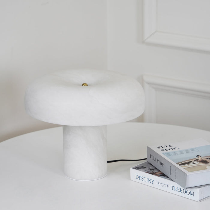 Mushroom Type Alabaster Table Lamp Vakkerlight