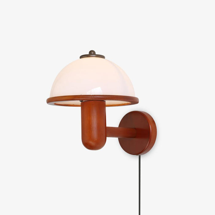Mushroom Wood Wall Lamp Vakkerlight