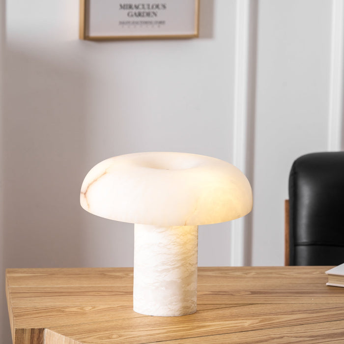 Mushroom Type Alabaster Table Lamp Vakkerlight