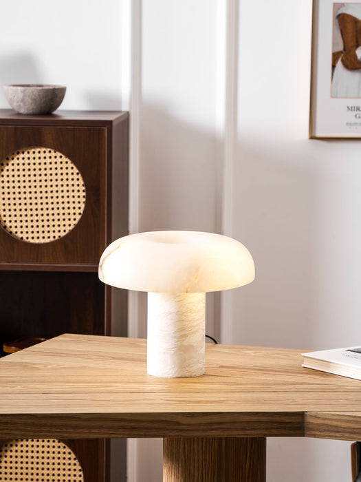 Mushroom Type Alabaster Table Lamp Vakkerlight