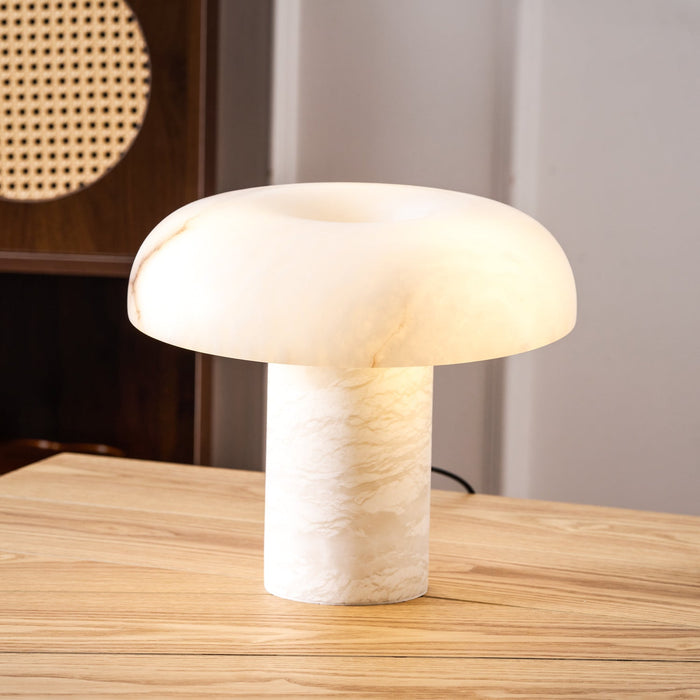 Mushroom Type Alabaster Table Lamp Vakkerlight