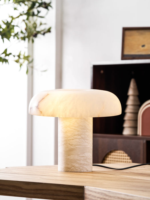 Mushroom Type Alabaster Table Lamp Vakkerlight