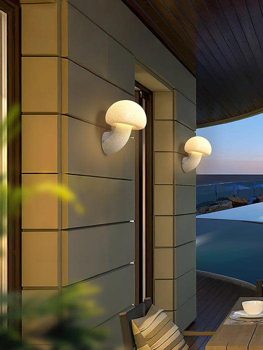 Mushroom Resin Plug-in Wall Lamp Vakkerlight