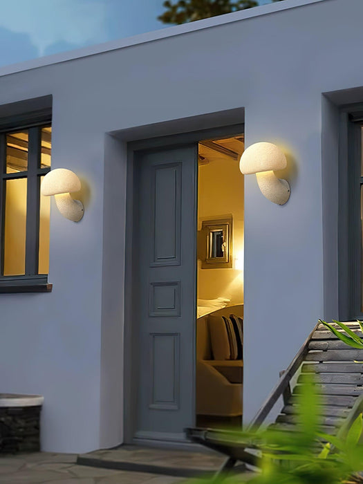 Mushroom Resin Plug-in Wall Lamp Vakkerlight