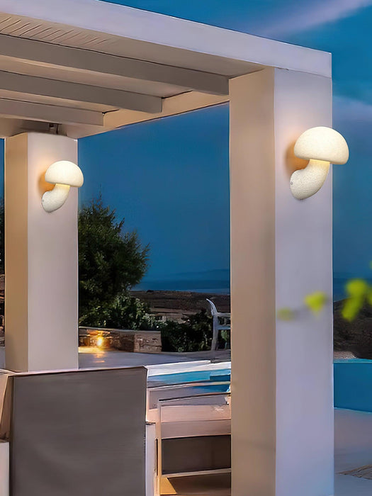 Mushroom Resin Plug-in Wall Lamp Vakkerlight