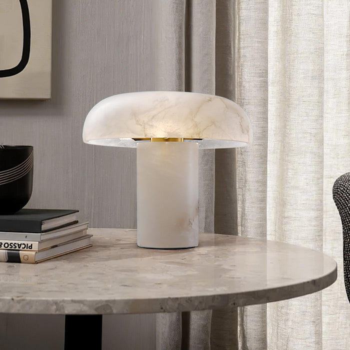 Mushroom Type Alabaster Table Lamp Vakkerlight