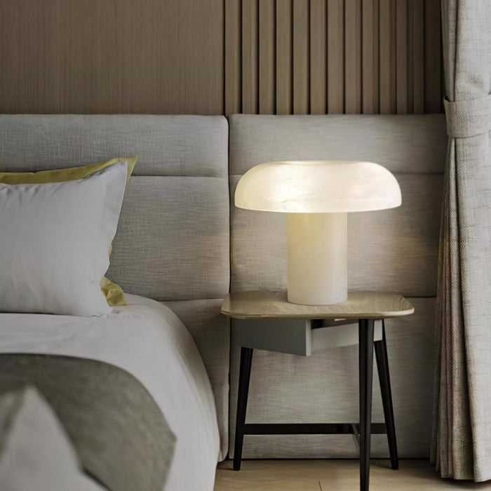 Mushroom Type Alabaster Table Lamp Vakkerlight