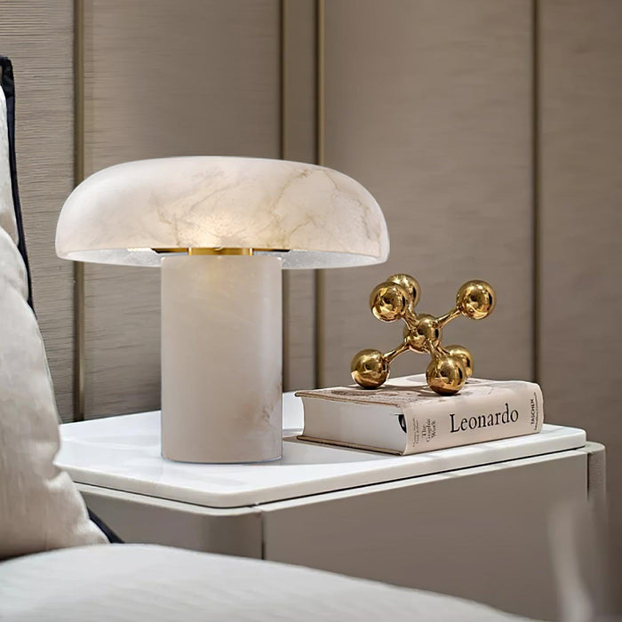 Mushroom Type Alabaster Table Lamp Vakkerlight