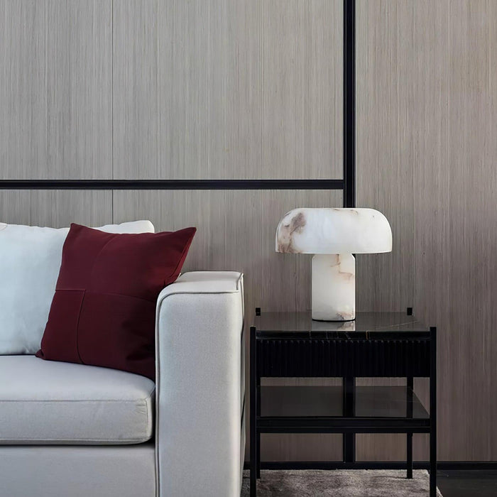 Mushroom Type Alabaster Table Lamp Vakkerlight