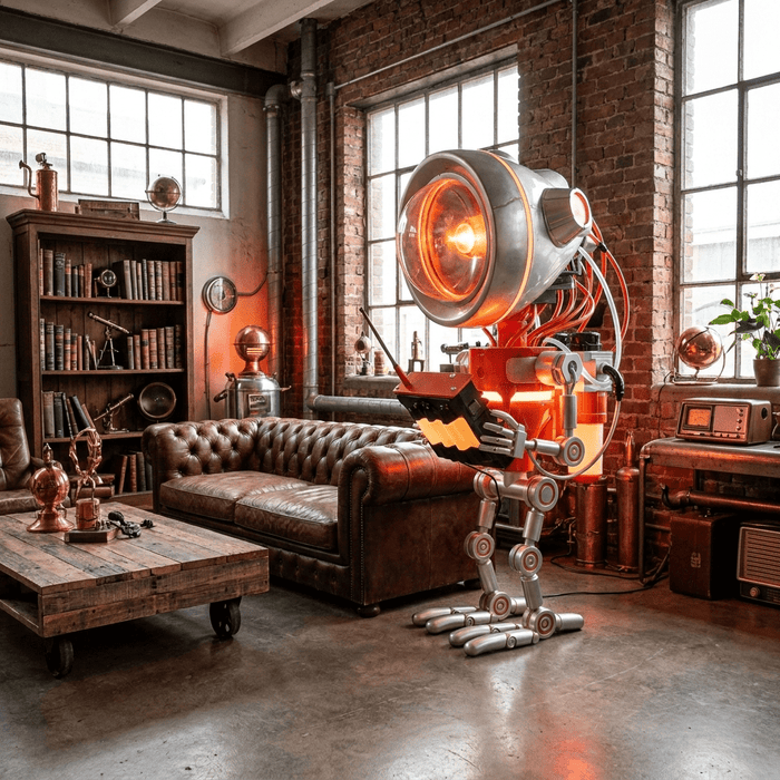 Neo Scout Robot Sculpture Vakkerlight