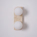 Elysian Travertine Plug-in Wall Light Vakkerlight