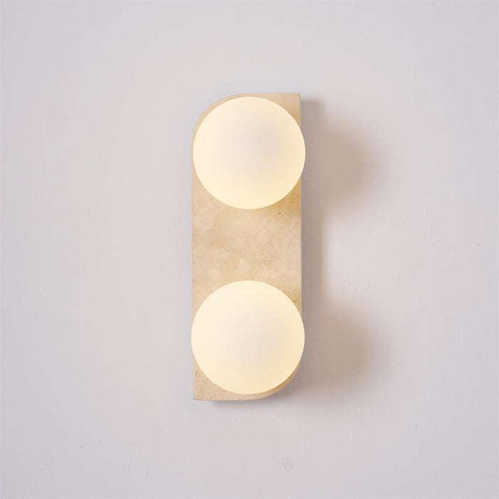 Elysian Travertine Wall Light Vakkerlight