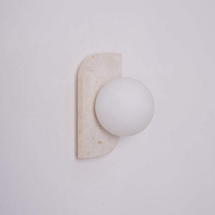 Elysian Travertine Wall Light Vakkerlight