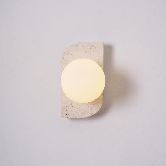 Elysian Travertine Wall Light Vakkerlight