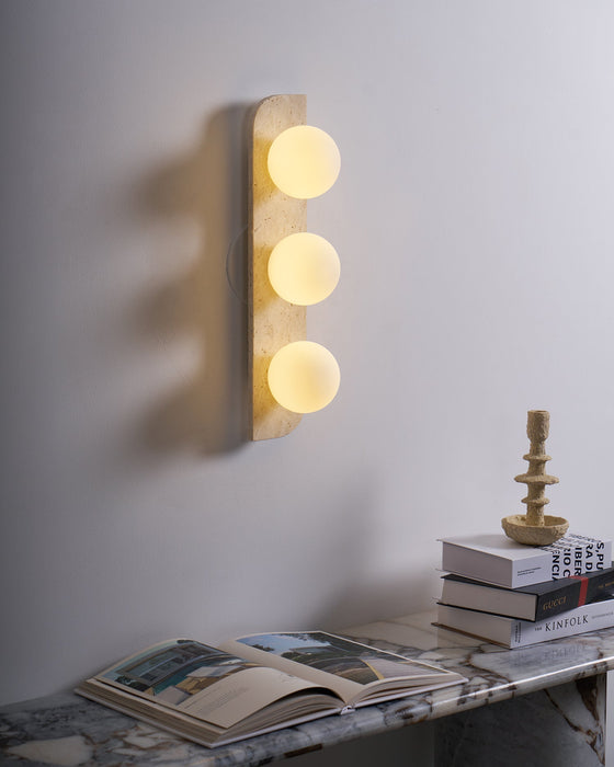 Elysian Travertine Wall Light Vakkerlight