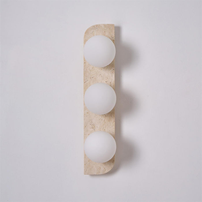 Elysian Travertine Wall Light Vakkerlight