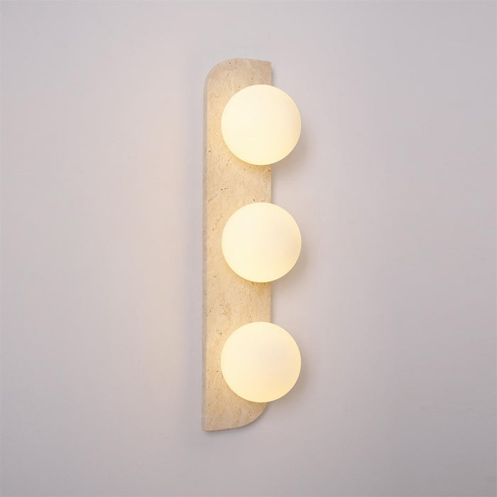 Elysian Travertine Wall Light Vakkerlight