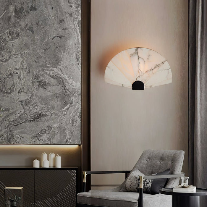 Nevora Alabaster Wall Lamp Vakkerlight
