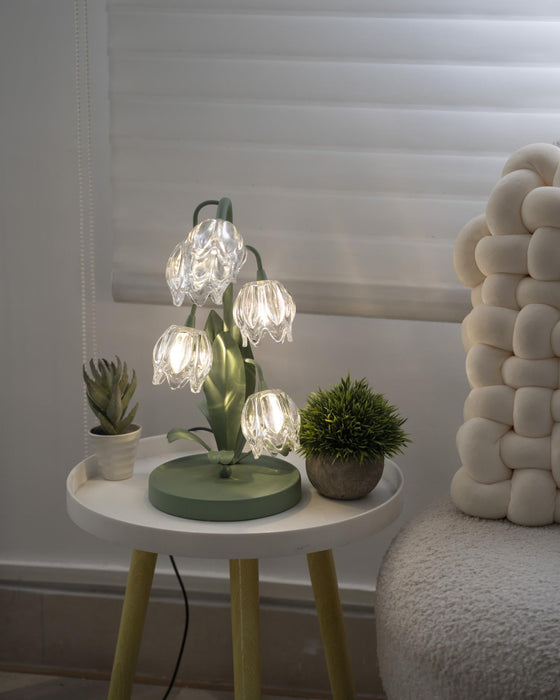 Niya Green Table Lamp