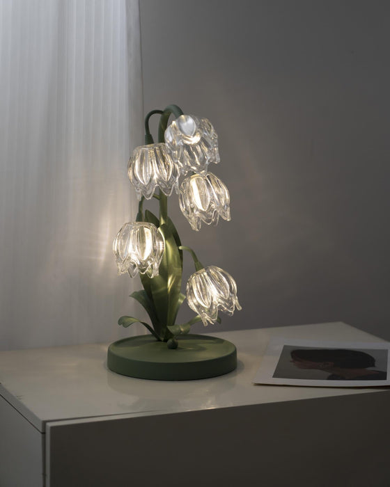 Niya Green Table Lamp