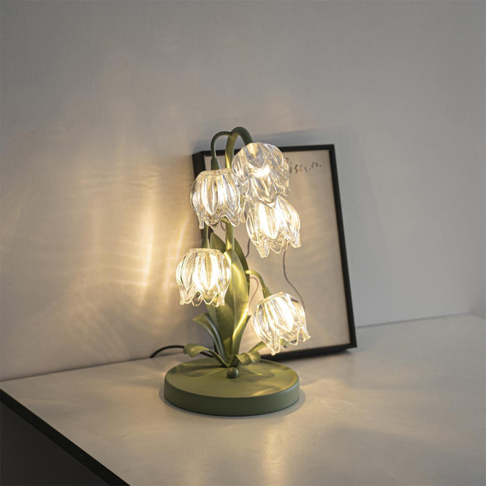 Niya Green Table Lamp