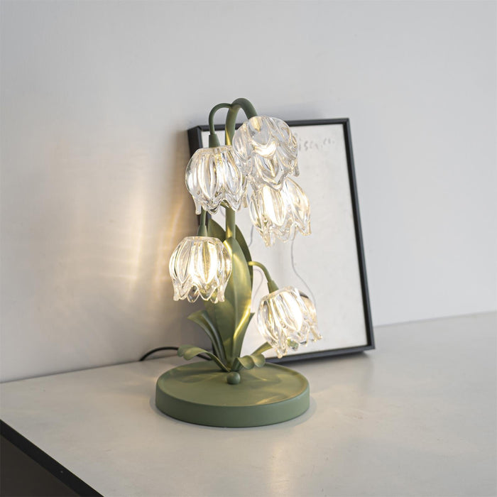 Niya Green Table Lamp