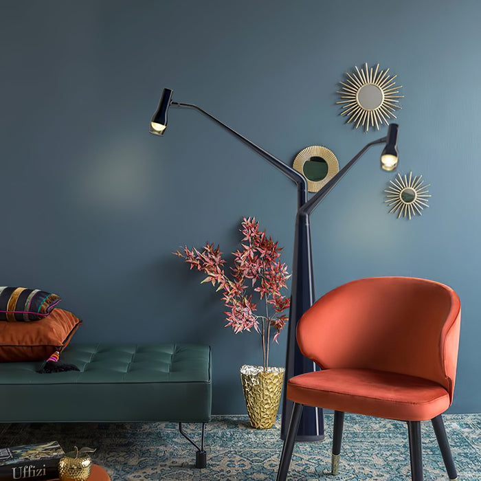 Nolan Sculpture Floor Lamp Vakkerlight