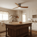 Nordic Wooden Ceiling Fan Light Vakkerlight
