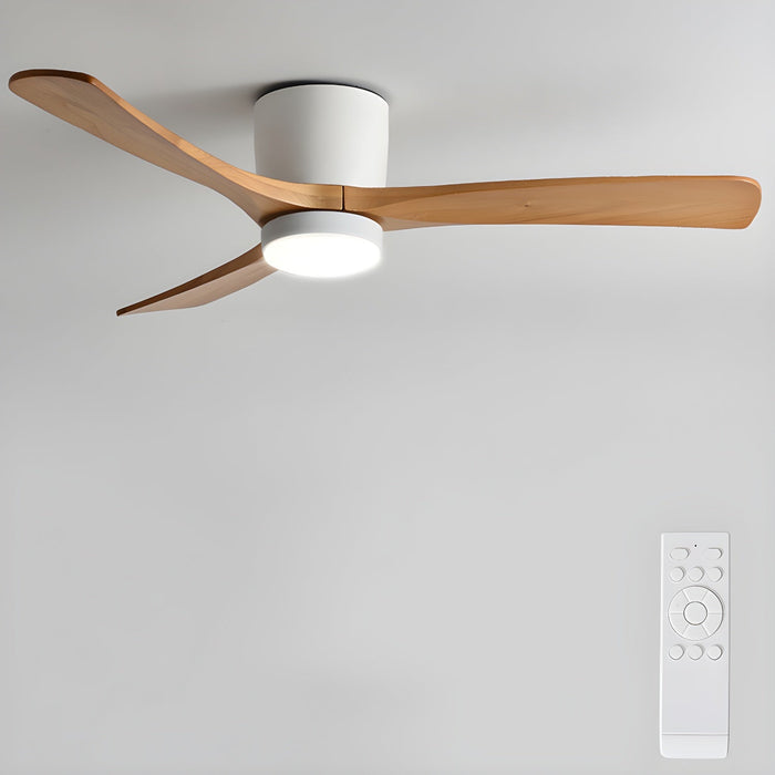 Nordic Wooden 42"/48" Ceiling Fan Light