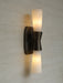 Opal Alabaster Twist Wall Sconce Vakkerlight